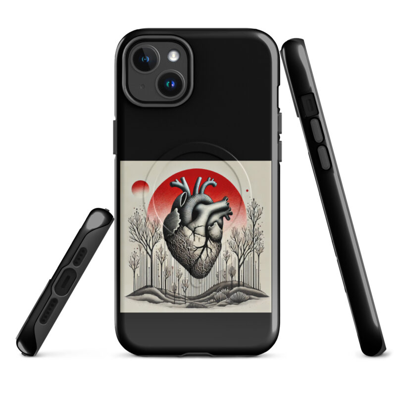 Herz im Schattenwald Hardcase iPhone®-Hülle mit MagSafe® – Accessoires – klamottn.de