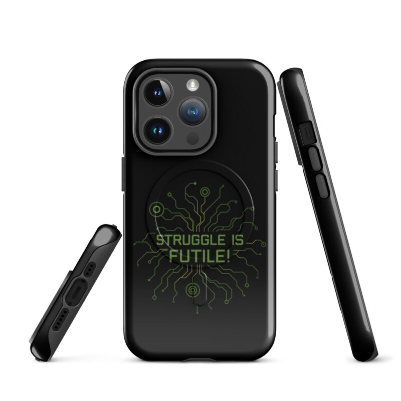 Struggle is futile Hardcase iPhone®-Hülle mit MagSafe® – Accessoires – klamottn.de