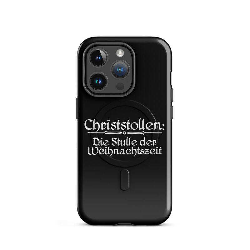 Christstollen: Die Stulle der Weihnachtszeit Hardcase iPhone®-Hülle mit MagSafe® – Accessoires – klamottn.de