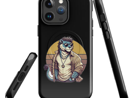 Retro-Leo im Streetstyle Hardcase iPhone®-Hülle mit MagSafe® – Accessoires – klamottn.de Retro-Leo im Streetstyle Hardcase iPhone®-Hülle mit MagSafe® – Accessoires – klamottn.de