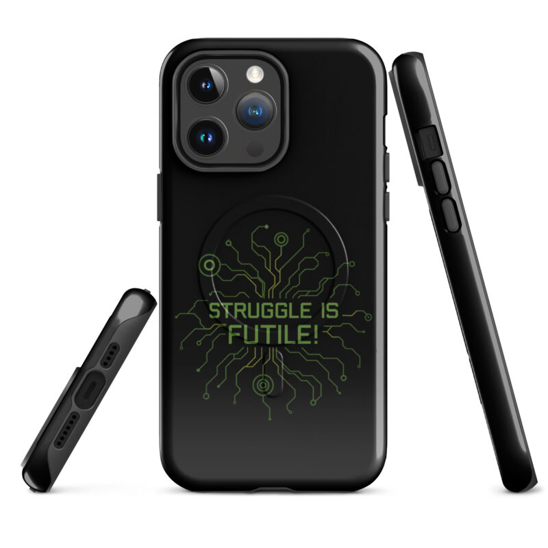 Struggle is futile Hardcase iPhone®-Hülle mit MagSafe® – Accessoires – klamottn.de