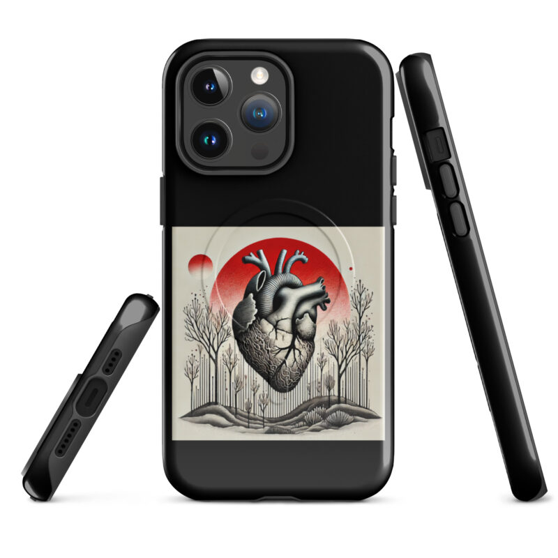 Herz im Schattenwald Hardcase iPhone®-Hülle mit MagSafe® – Accessoires – klamottn.de