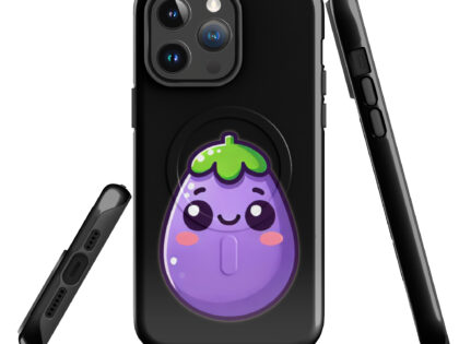 Kawaii Aubergine Hardcase iPhone®-Hülle mit MagSafe® – Accessoires – klamottn.de Kawaii Aubergine Hardcase iPhone®-Hülle mit MagSafe® – Accessoires – klamottn.de