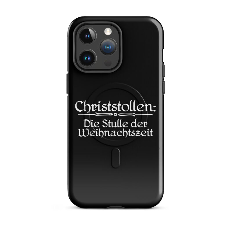 Christstollen: Die Stulle der Weihnachtszeit Hardcase iPhone®-Hülle mit MagSafe® – Accessoires – klamottn.de