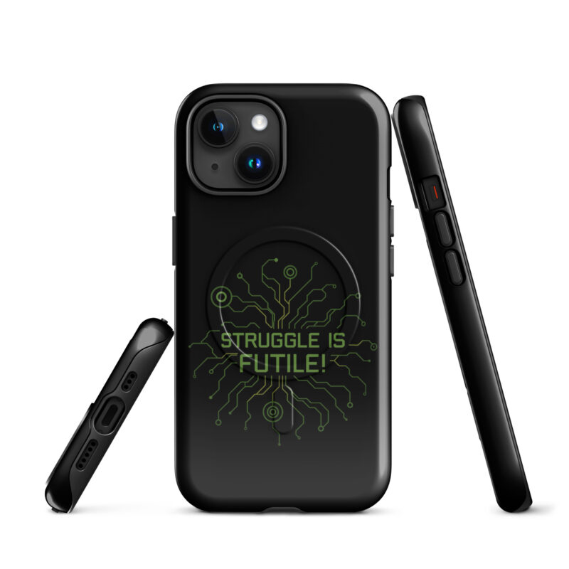 Struggle is futile Hardcase iPhone®-Hülle mit MagSafe® – Accessoires – klamottn.de