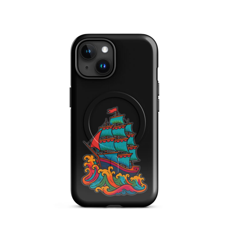 Wildes Piratenschiff Hardcase iPhone®-Hülle mit MagSafe® – Accessoires – klamottn.de