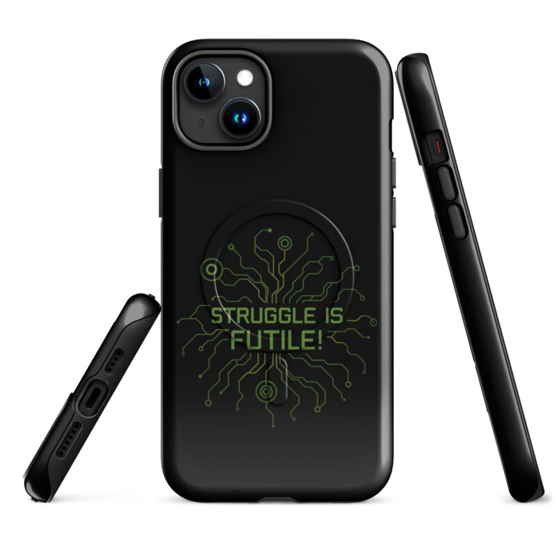 Struggle is futile Hardcase iPhone®-Hülle mit MagSafe® – Accessoires – klamottn.de