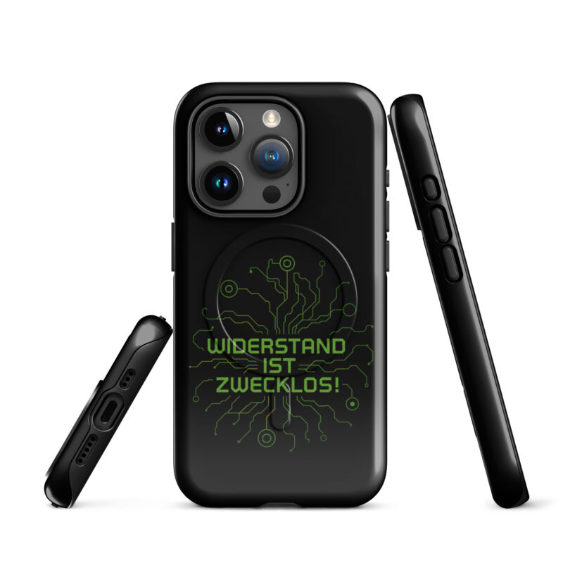 Widerstand ist zwecklos Hardcase iPhone®-Hülle mit MagSafe® – Accessoires – klamottn.de
