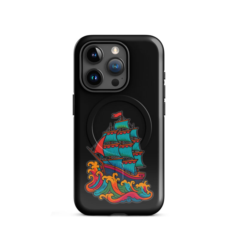Wildes Piratenschiff Hardcase iPhone®-Hülle mit MagSafe® – Accessoires – klamottn.de