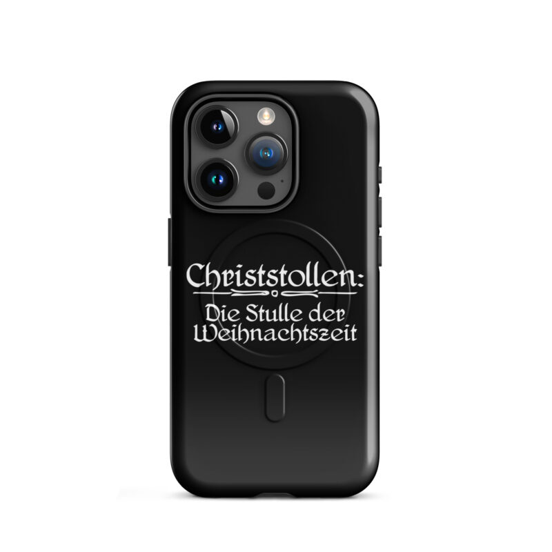 Christstollen: Die Stulle der Weihnachtszeit Hardcase iPhone®-Hülle mit MagSafe® – Accessoires – klamottn.de
