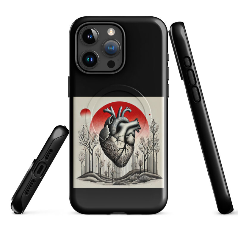 Herz im Schattenwald Hardcase iPhone®-Hülle mit MagSafe® – Accessoires – klamottn.de