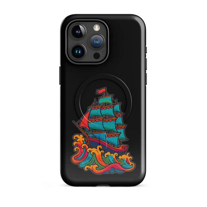 Wildes Piratenschiff Hardcase iPhone®-Hülle mit MagSafe® – Accessoires – klamottn.de