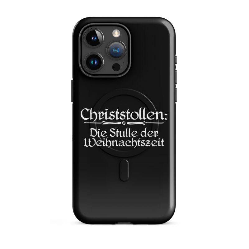 Christstollen: Die Stulle der Weihnachtszeit Hardcase iPhone®-Hülle mit MagSafe® – Accessoires – klamottn.de