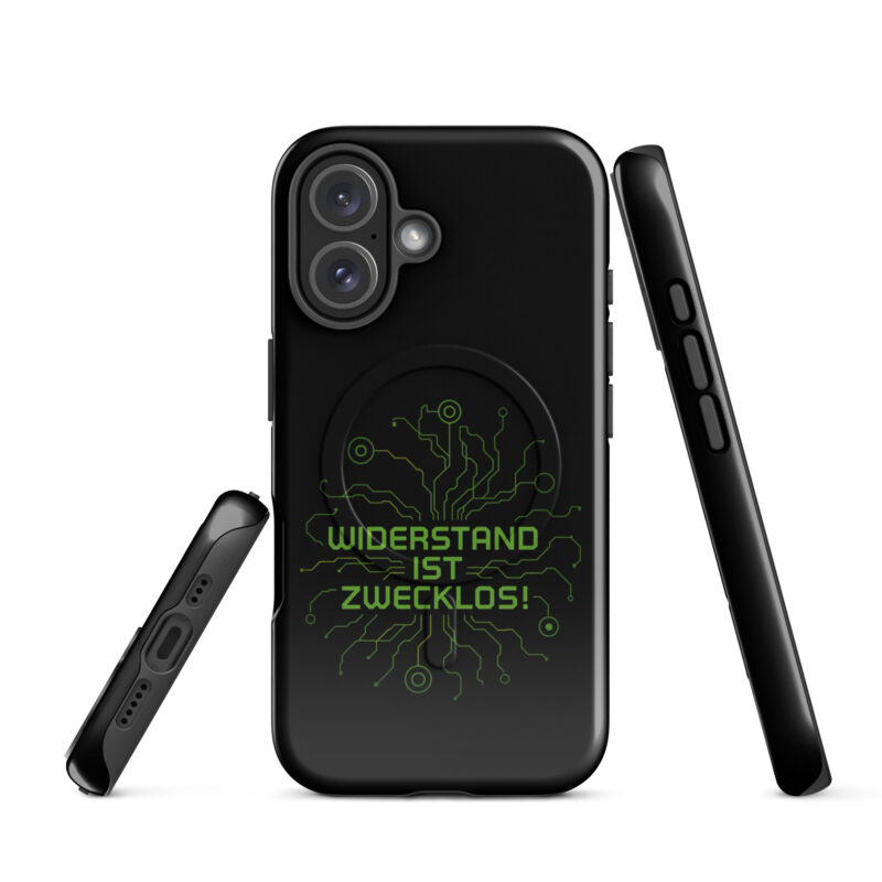 Widerstand ist zwecklos Hardcase iPhone®-Hülle mit MagSafe® – Accessoires – klamottn.de