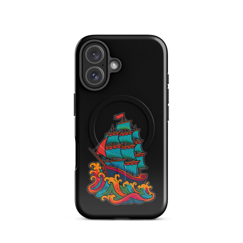 Wildes Piratenschiff Hardcase iPhone®-Hülle mit MagSafe® – Accessoires – klamottn.de