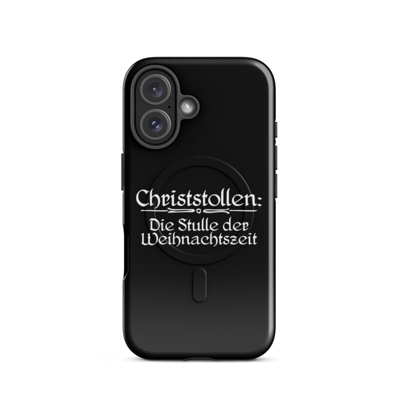 Christstollen: Die Stulle der Weihnachtszeit Hardcase iPhone®-Hülle mit MagSafe® – Accessoires – klamottn.de