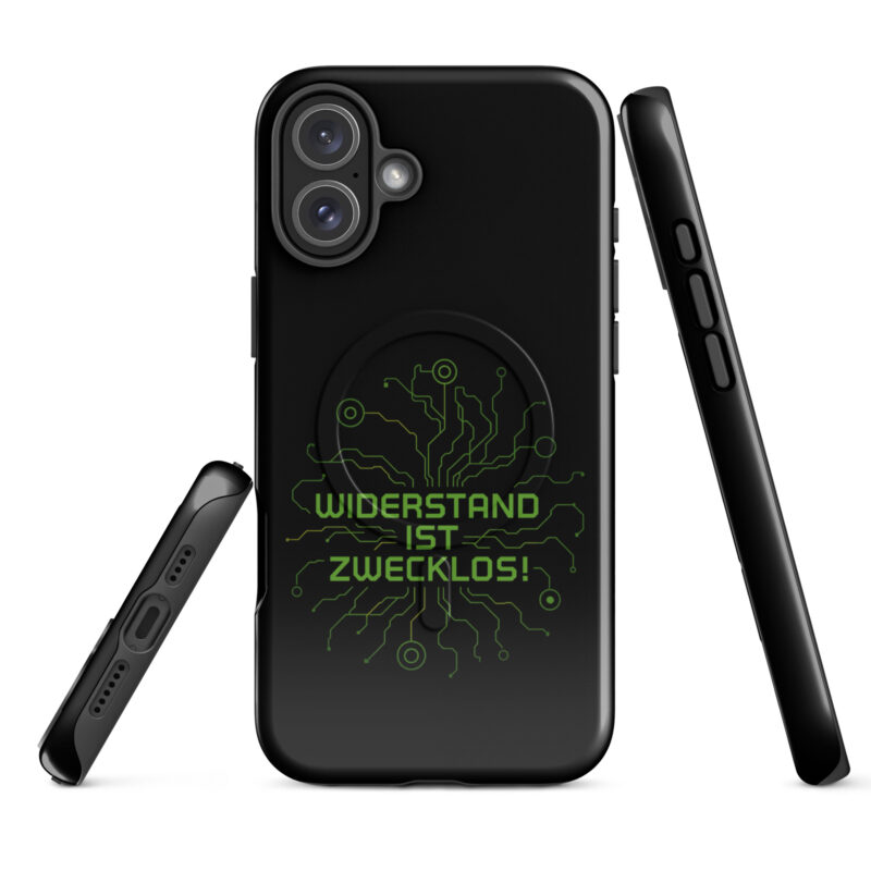 Widerstand ist zwecklos Hardcase iPhone®-Hülle mit MagSafe® – Accessoires – klamottn.de