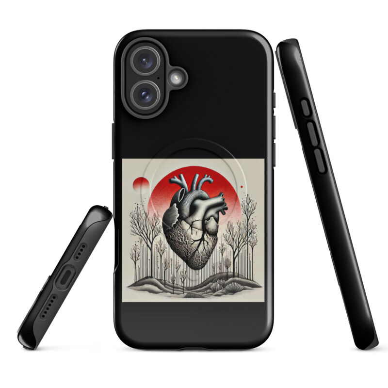Herz im Schattenwald Hardcase iPhone®-Hülle mit MagSafe® – Accessoires – klamottn.de