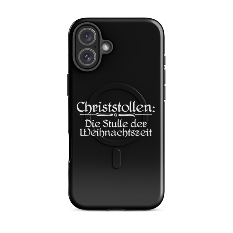 Christstollen: Die Stulle der Weihnachtszeit Hardcase iPhone®-Hülle mit MagSafe® – Accessoires – klamottn.de