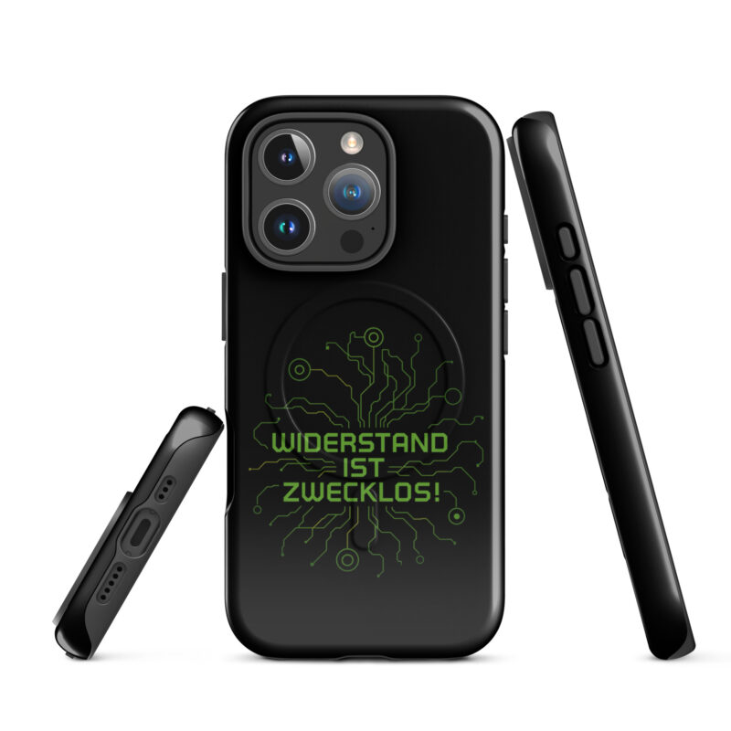 Widerstand ist zwecklos Hardcase iPhone®-Hülle mit MagSafe® – Accessoires – klamottn.de