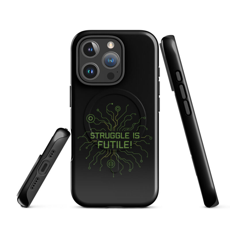 Struggle is futile Hardcase iPhone®-Hülle mit MagSafe® – Accessoires – klamottn.de