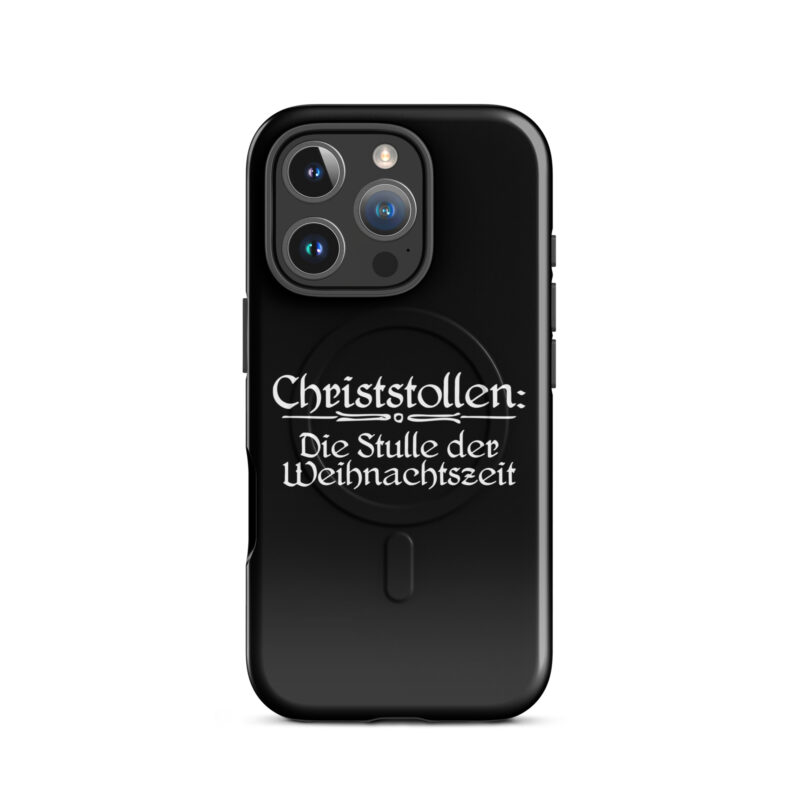 Christstollen: Die Stulle der Weihnachtszeit Hardcase iPhone®-Hülle mit MagSafe® – Accessoires – klamottn.de