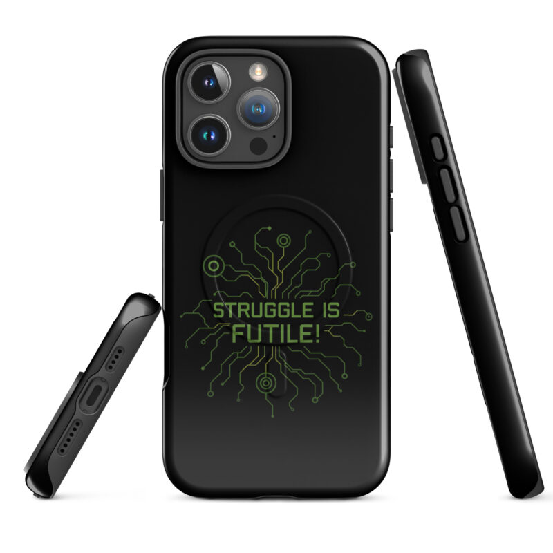 Struggle is futile Hardcase iPhone®-Hülle mit MagSafe® – Accessoires – klamottn.de