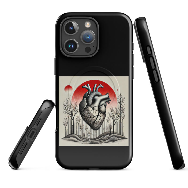 Herz im Schattenwald Hardcase iPhone®-Hülle mit MagSafe® – Accessoires – klamottn.de
