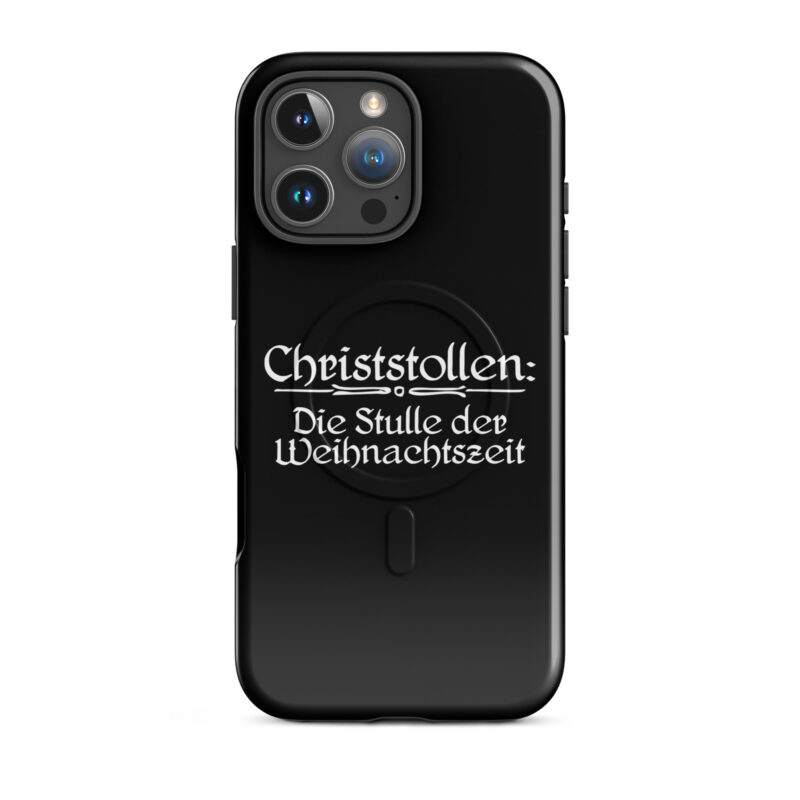 Christstollen: Die Stulle der Weihnachtszeit Hardcase iPhone®-Hülle mit MagSafe® – Accessoires – klamottn.de