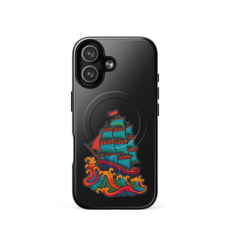 Wildes Piratenschiff Hardcase iPhone®-Hülle mit MagSafe® – Accessoires – klamottn.de