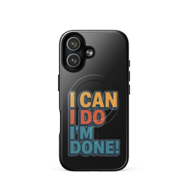 I Can I Do I'm Done Hardcase iPhone®-Hülle mit MagSafe® – Accessoires – klamottn.de