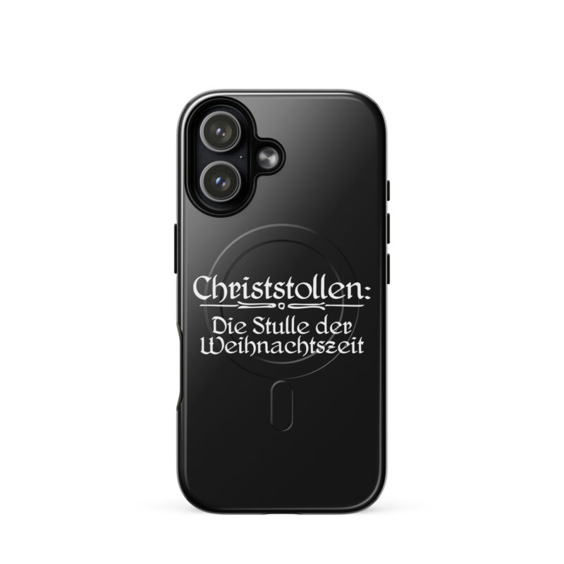 Christstollen: Die Stulle der Weihnachtszeit Hardcase iPhone®-Hülle mit MagSafe® – Accessoires – klamottn.de
