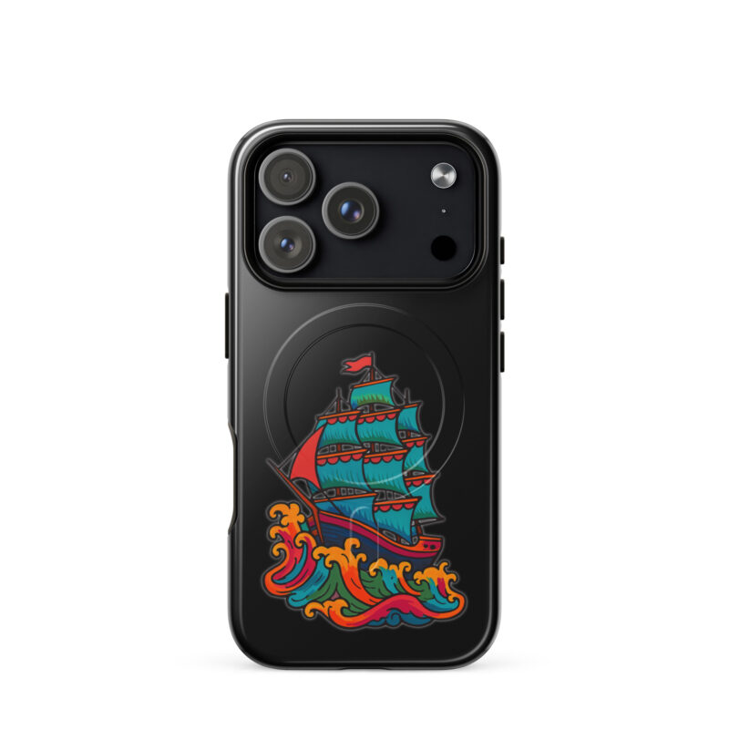 Wildes Piratenschiff Hardcase iPhone®-Hülle mit MagSafe® – Accessoires – klamottn.de