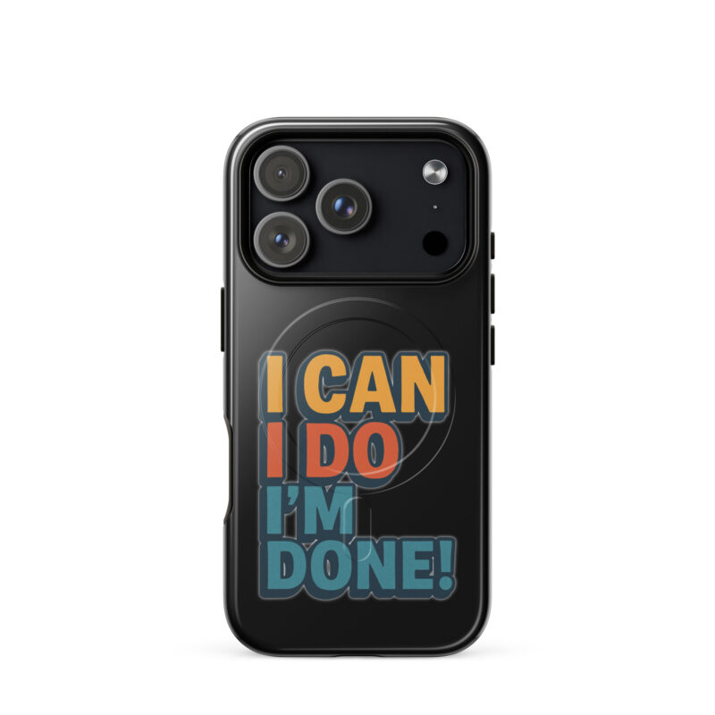 I Can I Do I'm Done Hardcase iPhone®-Hülle mit MagSafe® – Accessoires – klamottn.de