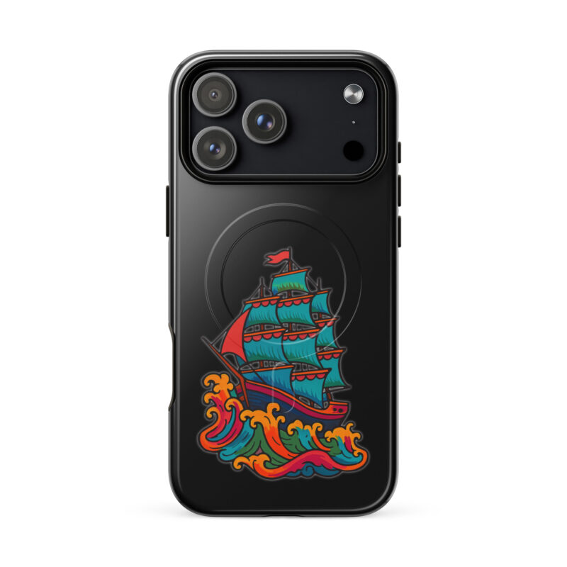 Wildes Piratenschiff Hardcase iPhone®-Hülle mit MagSafe® – Accessoires – klamottn.de