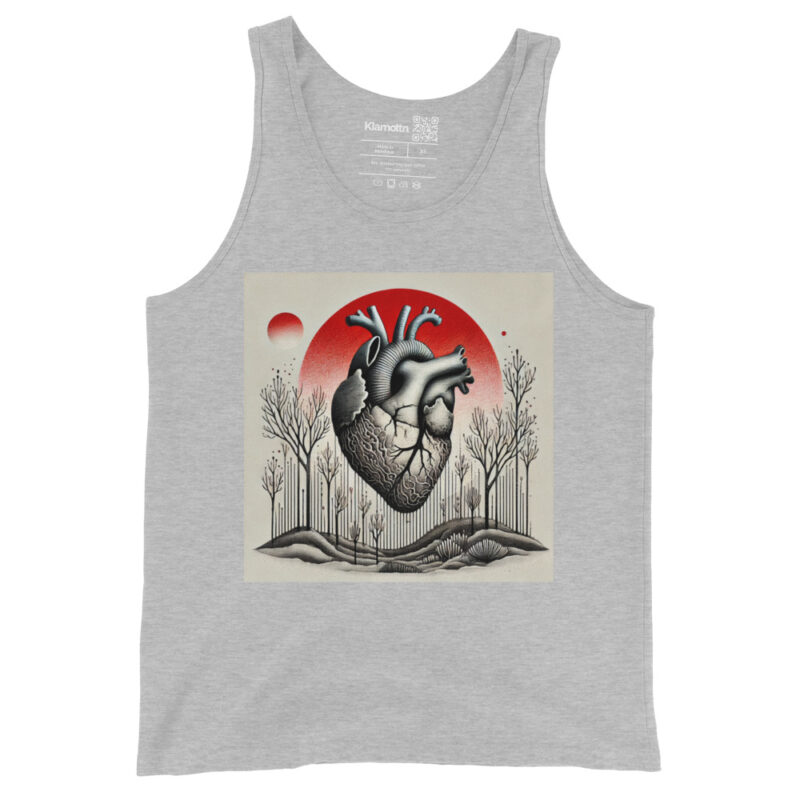 Herz im Schattenwald Unisex-Tank-Top – Tank Tops – klamottn.de