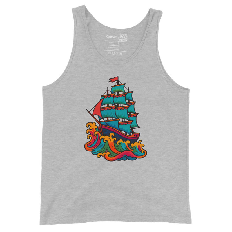 Wildes Piratenschiff Unisex-Tank-Top – Tank Tops – klamottn.de