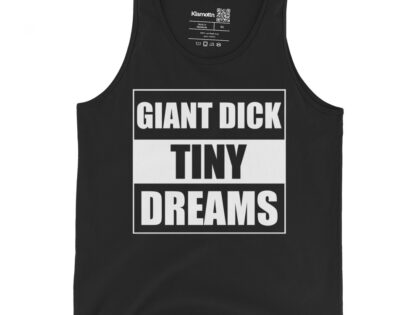 Giant Dick Tiny Dreams Unisex-Tank-Top – Tank Tops – klamottn.de Giant Dick Tiny Dreams Unisex-Tank-Top – Tank Tops – klamottn.de