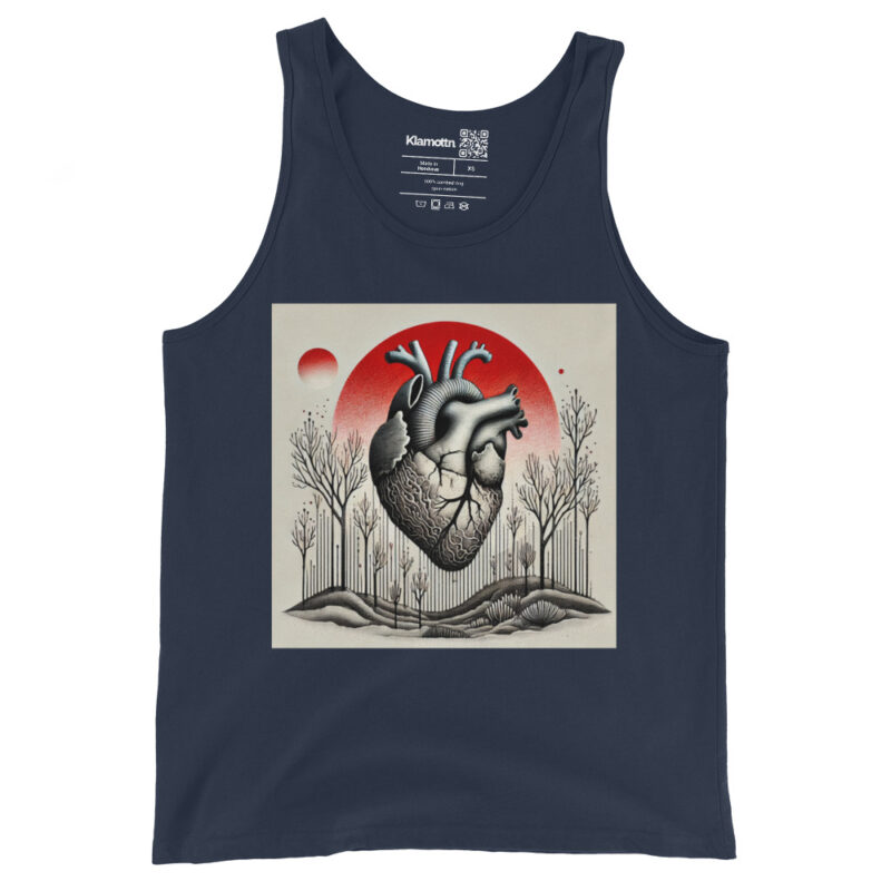 Herz im Schattenwald Unisex-Tank-Top – Tank Tops – klamottn.de