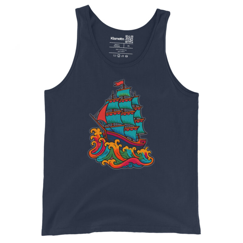 Wildes Piratenschiff Unisex-Tank-Top – Tank Tops – klamottn.de