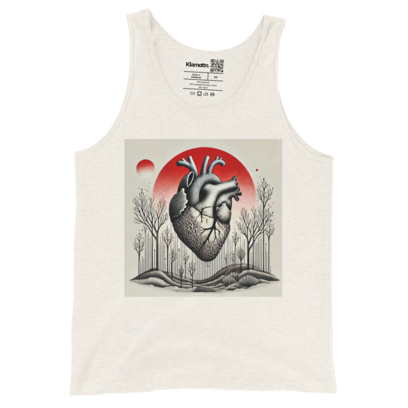 Herz im Schattenwald Unisex-Tank-Top – Tank Tops – klamottn.de