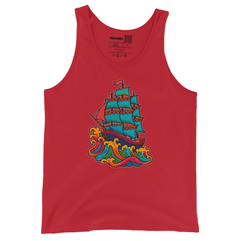 Wildes Piratenschiff Unisex-Tank-Top – Tank Tops – klamottn.de