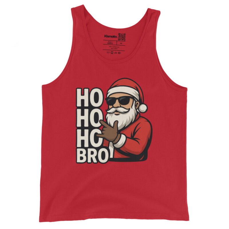 Ho Ho Ho Bro Unisex-Tank-Top – Tank Tops – klamottn.de