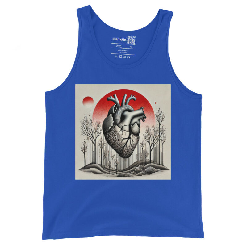 Herz im Schattenwald Unisex-Tank-Top – Tank Tops – klamottn.de