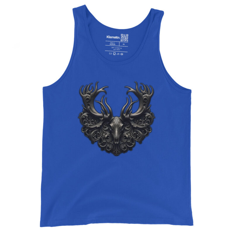 Mystischer Hirschschädel Unisex-Tank-Top – Tank Tops – klamottn.de