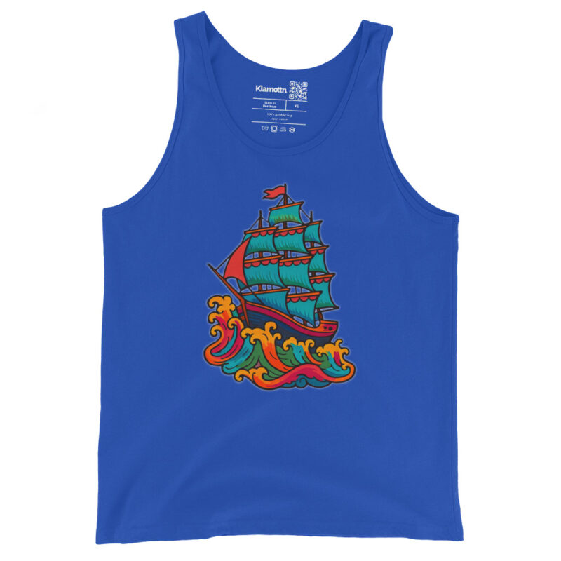 Wildes Piratenschiff Unisex-Tank-Top – Tank Tops – klamottn.de