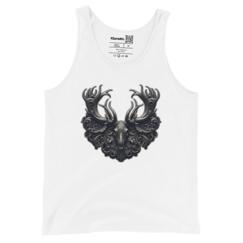 Mystischer Hirschschädel Unisex-Tank-Top – Tank Tops – klamottn.de