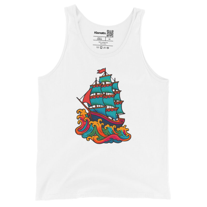 Wildes Piratenschiff Unisex-Tank-Top – Tank Tops – klamottn.de