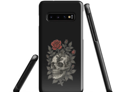 Schädel mit blutroter Rose Snapcase Samsung®-Hülle – Accessoires – klamottn.de Schädel mit blutroter Rose Snapcase Samsung®-Hülle – Accessoires – klamottn.de