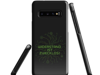 Widerstand ist zwecklos Snapcase Samsung®-Hülle – Accessoires – klamottn.de Widerstand ist zwecklos Snapcase Samsung®-Hülle – Accessoires – klamottn.de